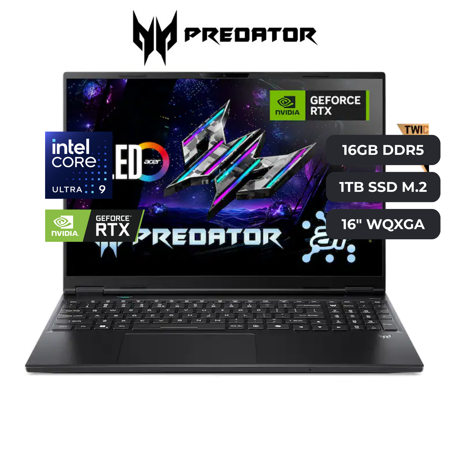 Acer Predator Helios Neo 16S AI Core Ultra 9 275HX RTX 5060 8GB 16GB acer-predator-helios-neo-16s-ai-core-ultra-9-275hx-rtx-5060-8gb-16gb