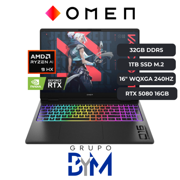 HP OMEN MAX RYZEN 9 375HX RTX 5080