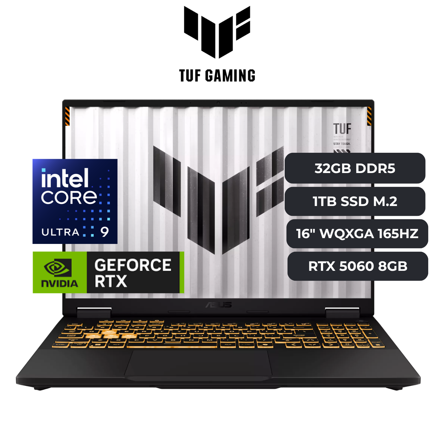 ASUS TUF F16 CORE ULTRA 9 RTX 5060 32GB 1TB
